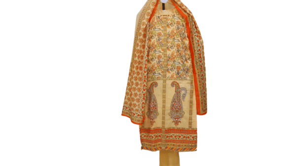 Printed Kurta Pant with Dupatta - Image 6