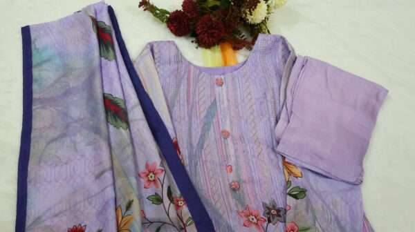 Kurta Pant with Dupatta - Image 2