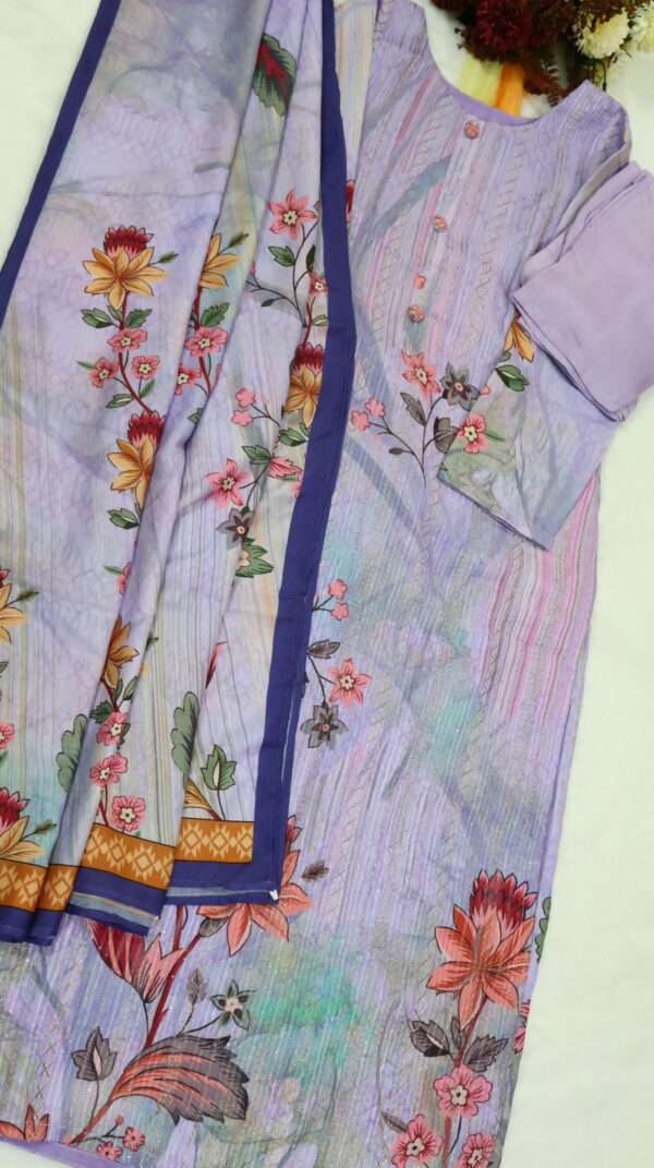 Kurta Pant with Dupatta - Image 3