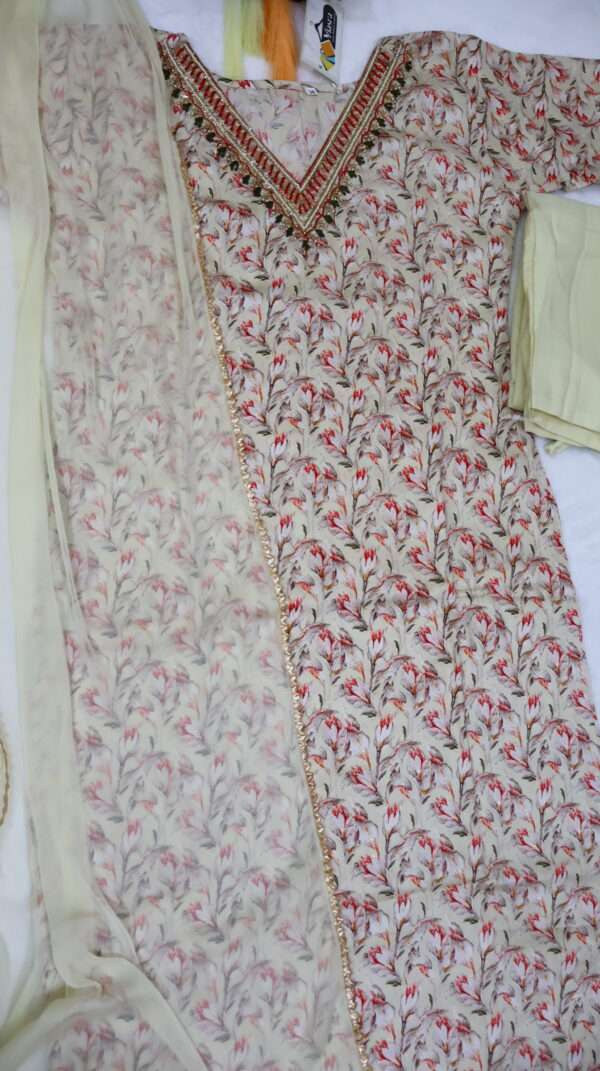 Kurta Pant with Dupatta - Image 4