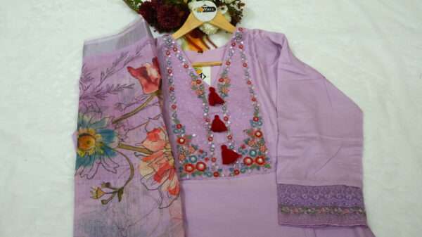Kurta Pant with Dupatta - Image 2