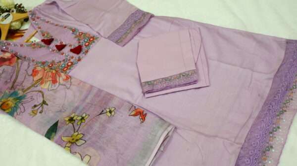 Kurta Pant with Dupatta - Image 4