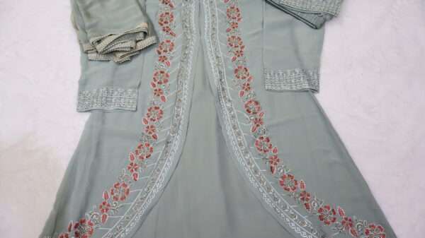 Grey Blue Co-Ords Set - Image 4
