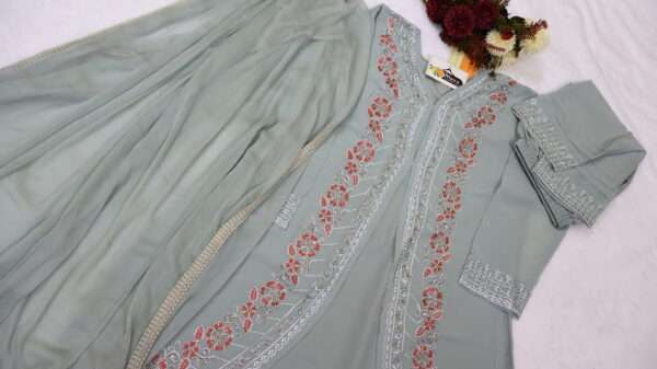 Grey Blue Co-Ords Set - Image 5
