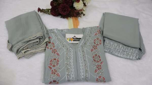 Grey Blue Co-Ords Set - Image 6