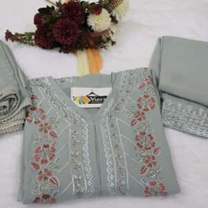 Grey Blue Co-Ords Set