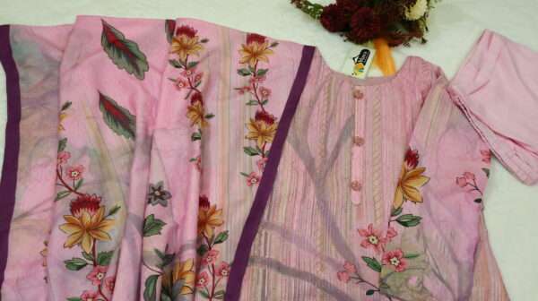Kurta Pant with Dupatta - Image 2