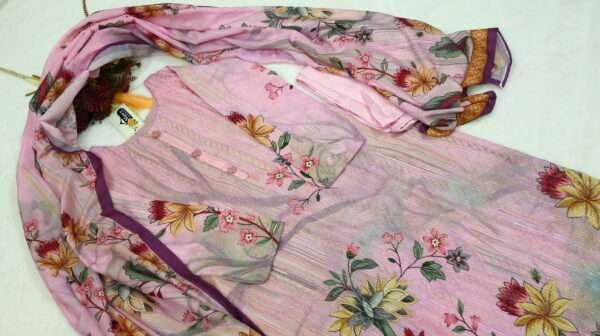 Kurta Pant with Dupatta - Image 4
