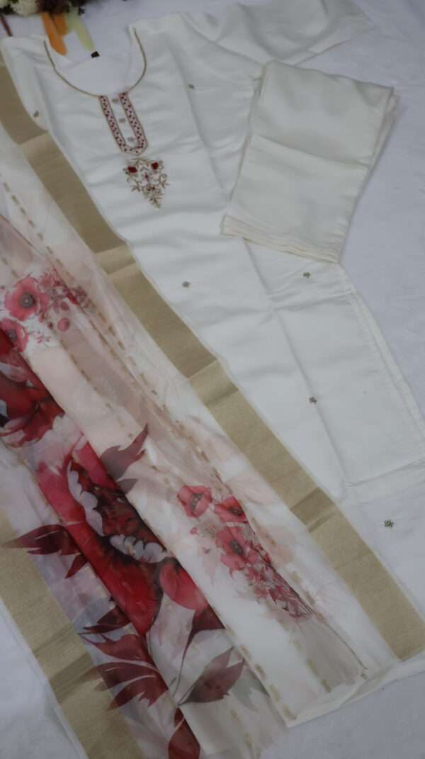 Kurta Pant with Dupatta - Image 4