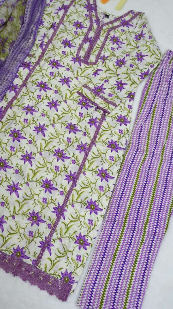 Kurta Pant with Dupatta - Image 4
