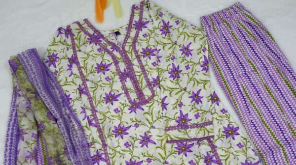 Kurta Pant with Dupatta - Image 5