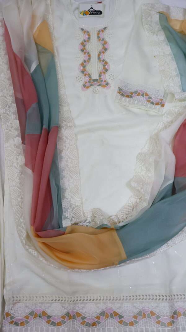 Kurta Pant with Dupatta - Image 7