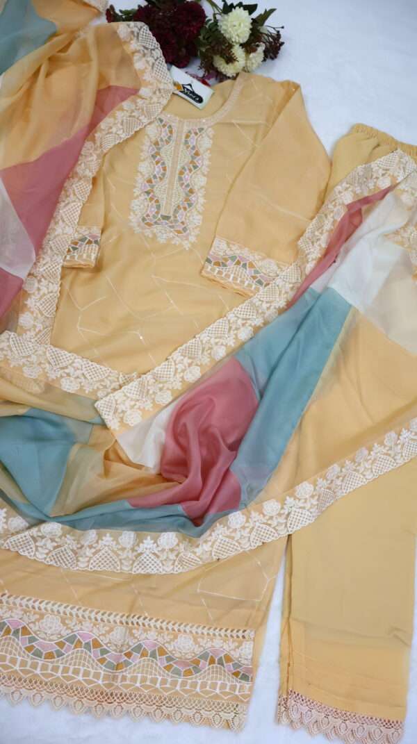 Organza suit