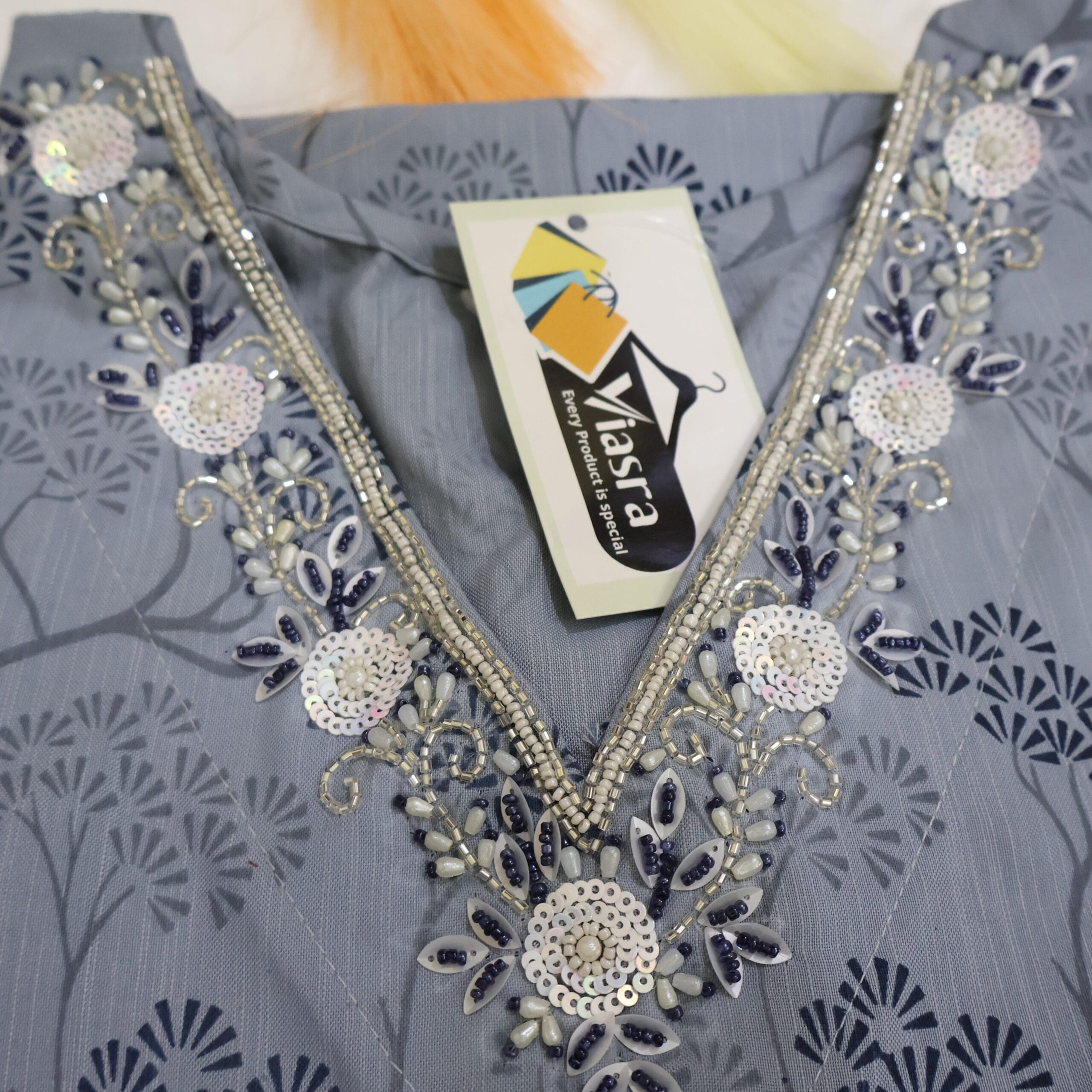 Kurta and Organza Dupatta - Image 2