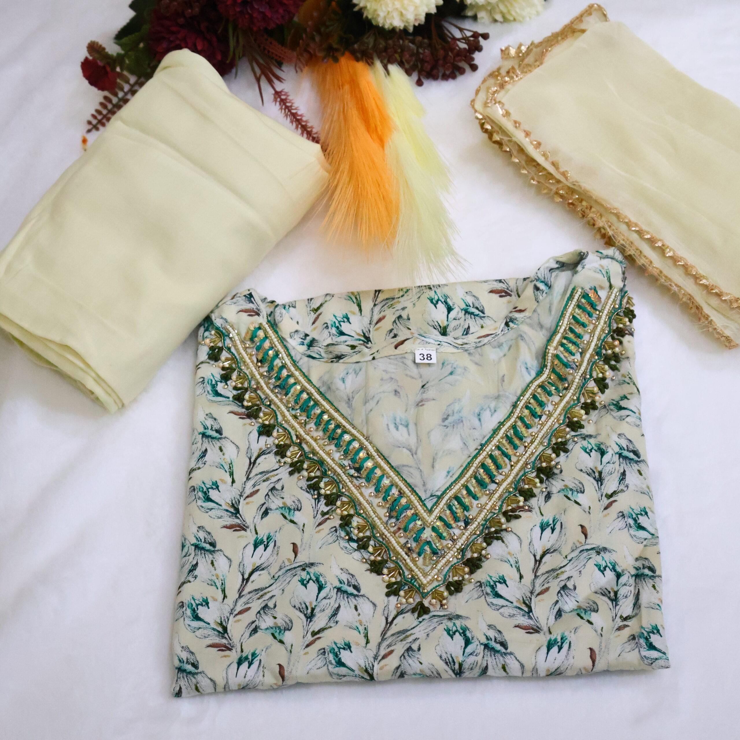 Kurta Pant with Dupatta